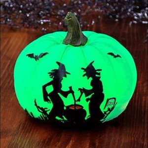Color-Changing Lighted Pumpkin